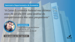 Seminário debaterá sobre a Caixa Econômica Federal nos últimos anos do século XIX: uma análise do comportamento dos seus poupadores