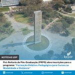 Pró-Reitoria de Pós-Graduação (PRPG) abre inscrições para o programa: “Formação Didático-Pedagógica para Cursos na Modalidade a Distância”