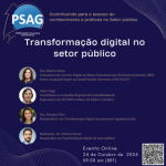 O grupo de pesquisa Public Sector Accounting & Governance (PSAG) promoverá a palestra “Digitalização em contabilidade e auditoria”