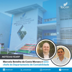 Marcelo Botelho da Costa Moraes é novo chefe do Departamento de Contabilidade