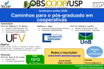 Observatório de Cooperativismo da FEA-RP promove seminário sobre Caminhos para o pós-graduado em cooperativas