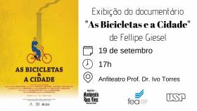 Semana da Mobilidade e Exibição de Documentário As Bicicletas e a Cidade
