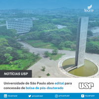 Universidade de São Paulo abre edital para concessão de bolsa de pós-doutorado