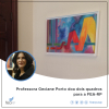 Professora Geciane Porto doa dois quadros para a FEA-RP