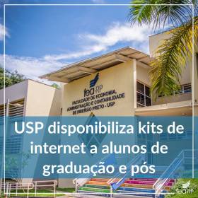 USP disponibiliza kits de internet a alunos de graduação e pós