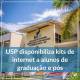 USP disponibiliza kits de internet a alunos de graduação e pós